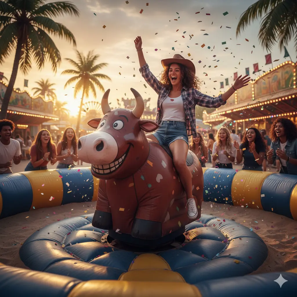 Bullriding mieten: bei uns ganz einfach